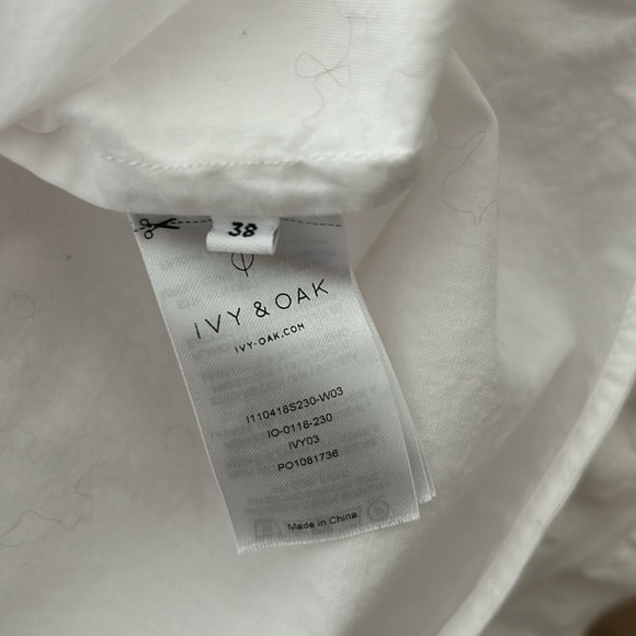 Off shoulder Ivy&Oak white blouse - Picture 2 of 2